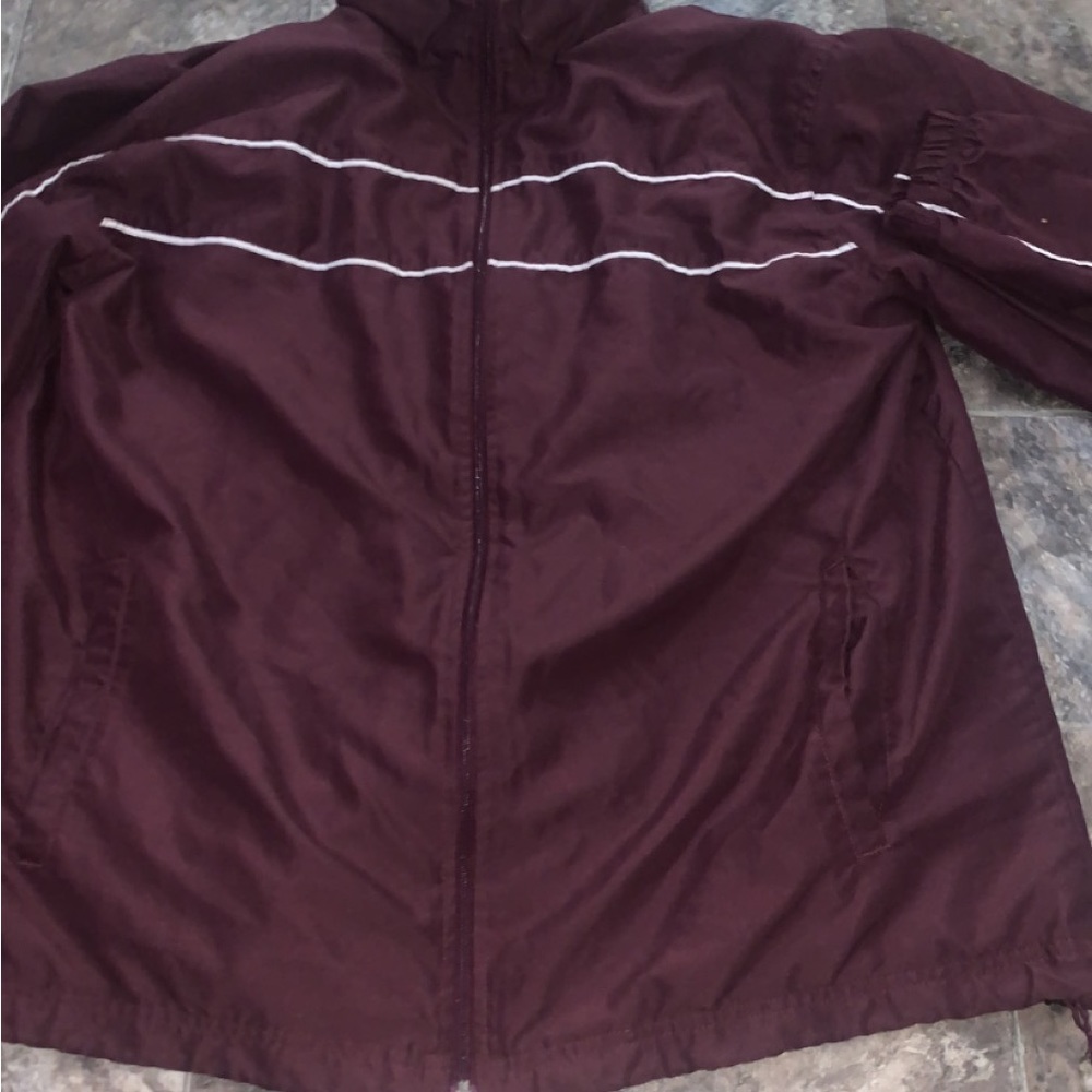 Maroon Warm up jacket